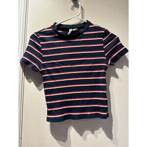 H&M divided fitted short top size M